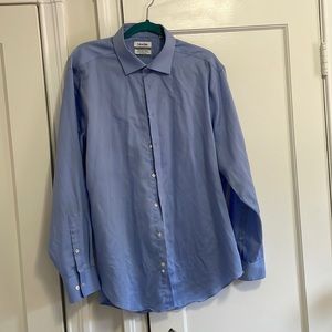 Calvin Klein blue dress shirt